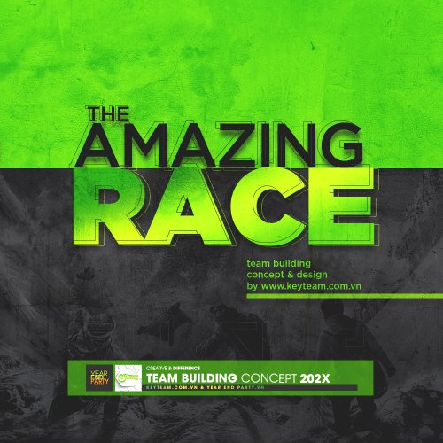 TEAM BUILDING CONCEPT AMAZING RACE