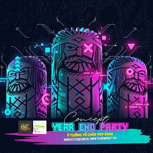 5 CONCEPT YEAR END PARTY: Ý tưởng & Thiết kế khác biệt