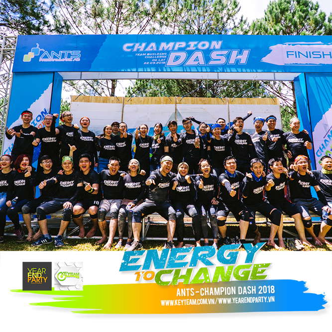 ANTS TEAM BUILDING - ENERGY TO CHANGE