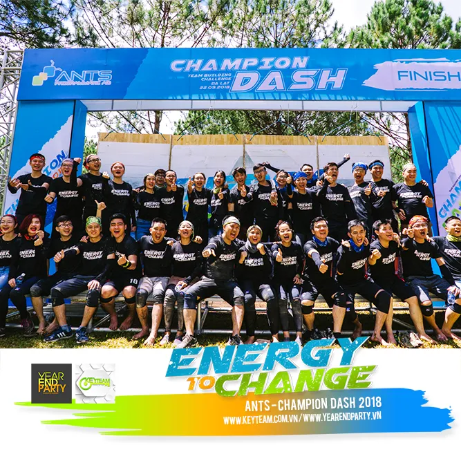 ANTS TEAM BUILDING - ENERGY TO CHANGE