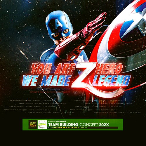 TEAM BUILDING CONCEPT - FROM HERO TO LEGENDS