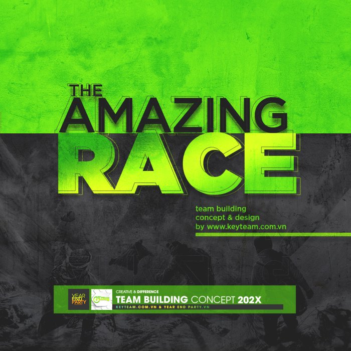 TEAM BUILDING CONCEPT AMAZING RACE