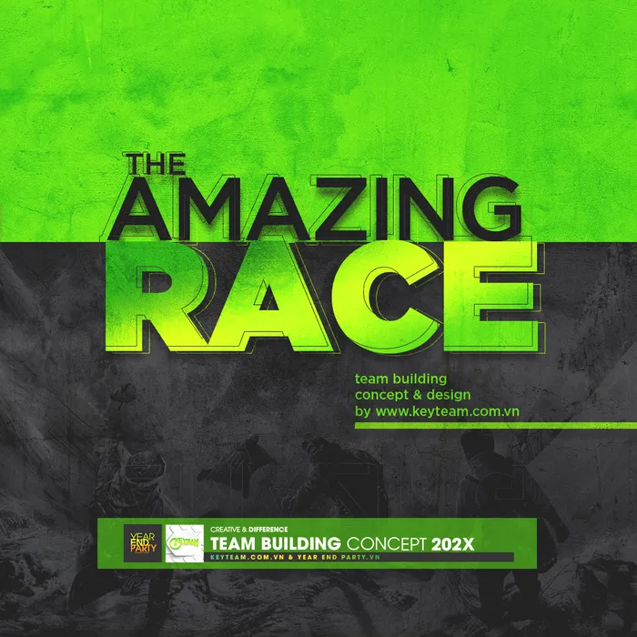 TEAM BUILDING CONCEPT AMAZING RACE