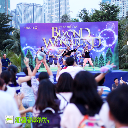 Tổ chức Family Day chủ đề:  Xứ sở diệu kỳ cho công ty SANOFI VietNam