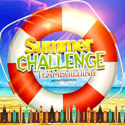 Team building concept : SUMMER CHALLENGE